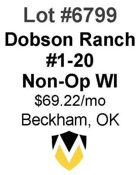 Dobson Ranch #1-20 Non-op WI