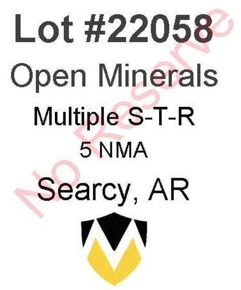 Searcy, AR Open Minerals (5 NMA)