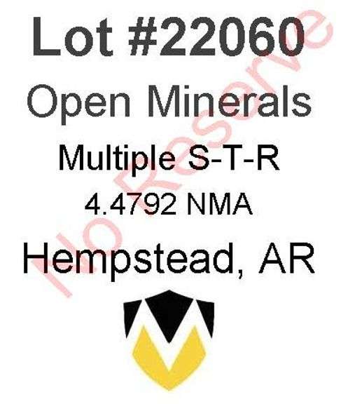 Hempstead, AR Open Minerals (4.4792 NMA)
