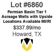 Permian Basin Tier 1 Acreage Wells with Upside Locations Available