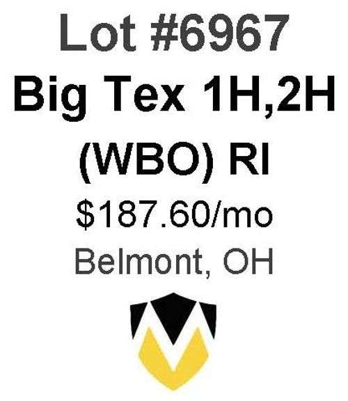 Big Tex 1H, 2H (WBO)