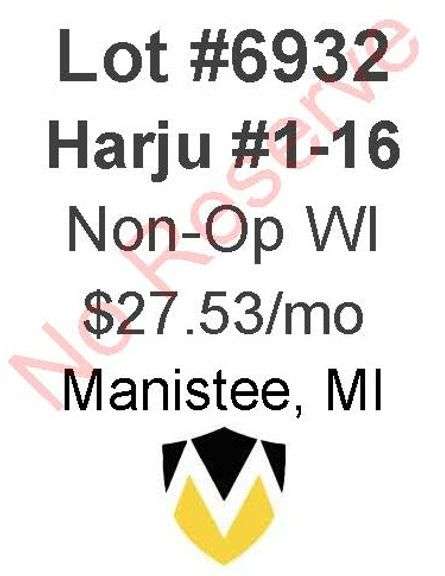 Harju #1-16 Non-Op WI