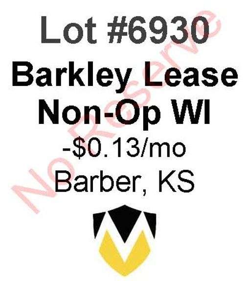 Barkley Lease Non-Op WI