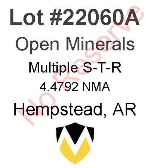 Hempstead, AR Open Minerals (4.4792 NMA)