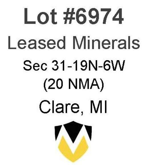 Clare, MI Leased Minerals (20 NMA)