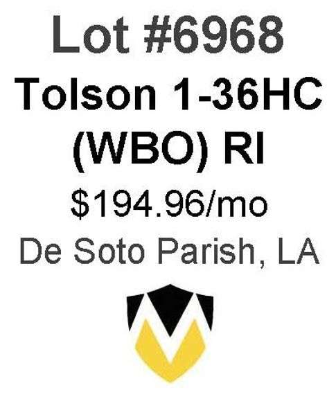 Tolson 1-36HC (WBO)