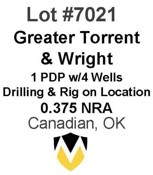 Greater Torrent & Wright - 1 PDP w/4 Wells Drilling & Rig On Location