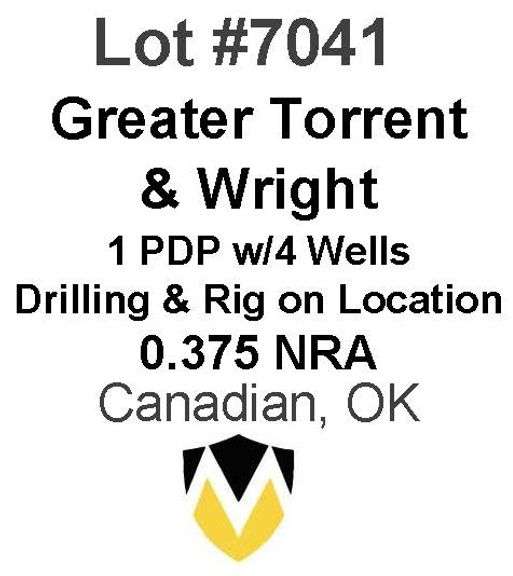 Greater Torrent & Wright - 1 PDP w/4 Wells Drilling & Rig On Location