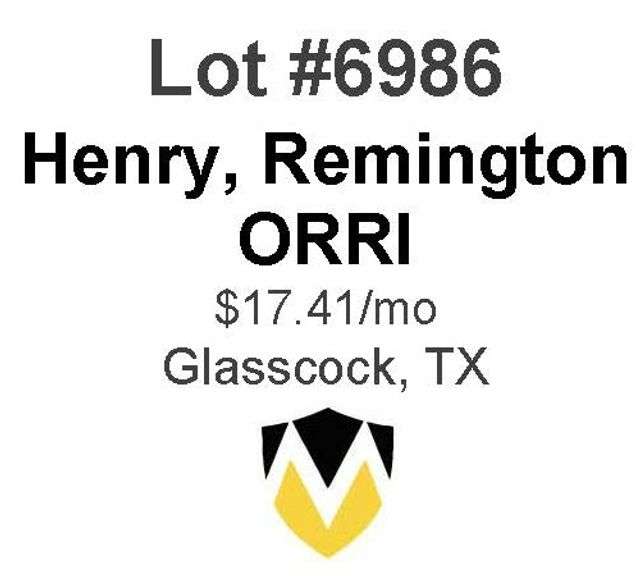 Henry, Remington ORRI
