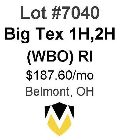 Big Tex 1H, 2H (WBO)