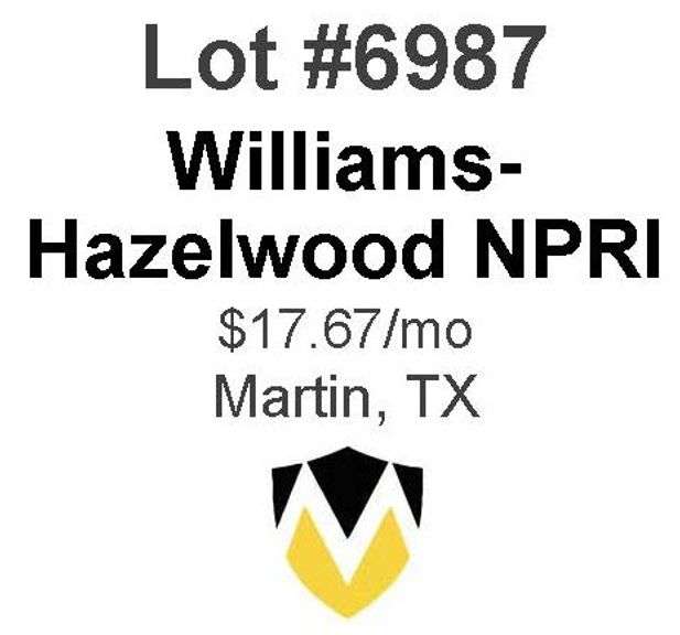 Williams-Hazelwood NPRI