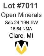 Clare, MI Open Minerals (16.64 NMA)