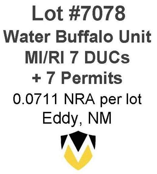 Water Buffalo Unit - MI/RI 7 DUCs + 7 Permits