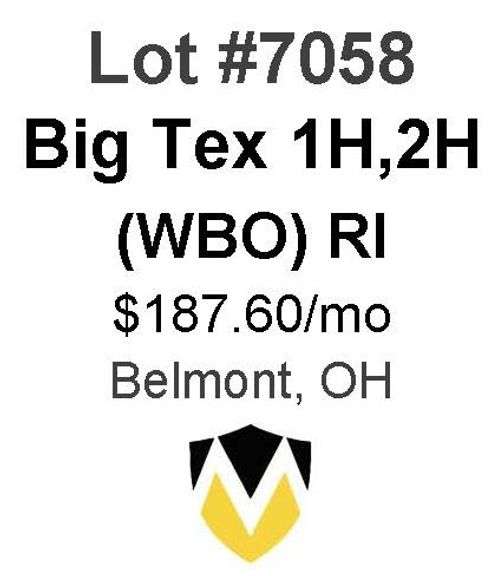 Big Tex 1H, 2H (WBO)