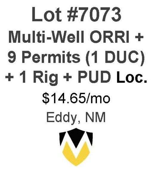 Arcturus, Windfohr, et al - Multiple Well (ORRI) ... (QTY 3)