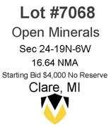 Clare, MI Open Minerals (16.64 NMA)