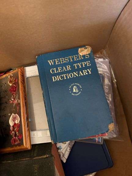 Box lot-Books and Misc
