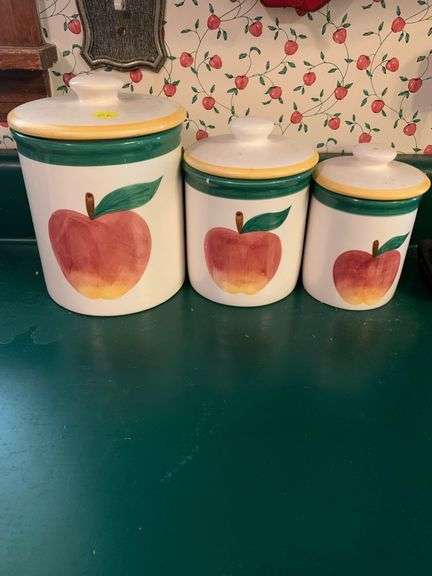 Apple cannister set