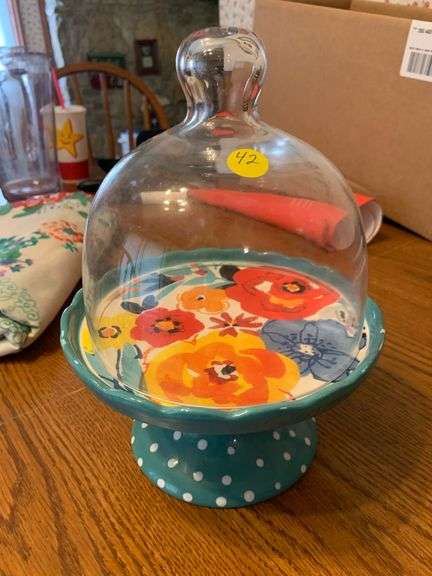 Pioneer woman small cake/cheese stand