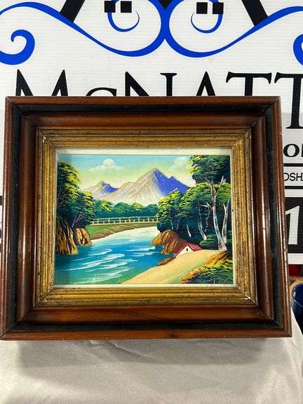 Beautiful shadow box framed picture