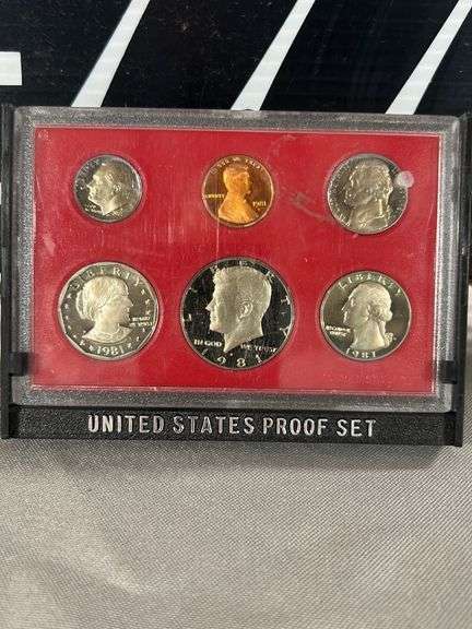 1981 US MINT PROOF SET