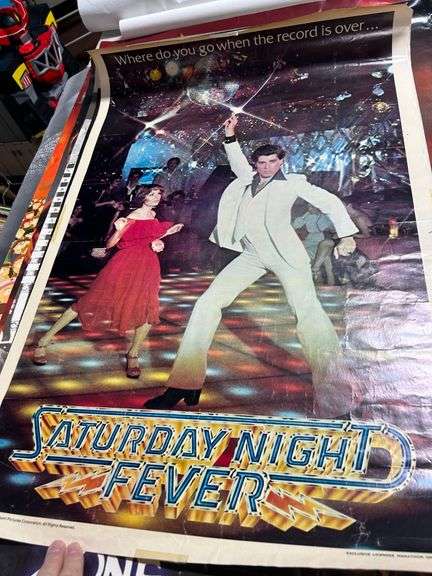 Vintage Movie poster -Saturday night fever