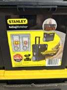 Like new! Stanley rolling 3 in 1 toolbox