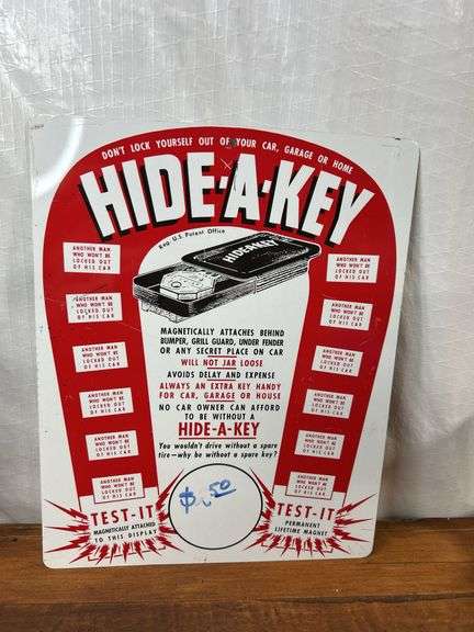 Easelback or Hanging Hardware store sign