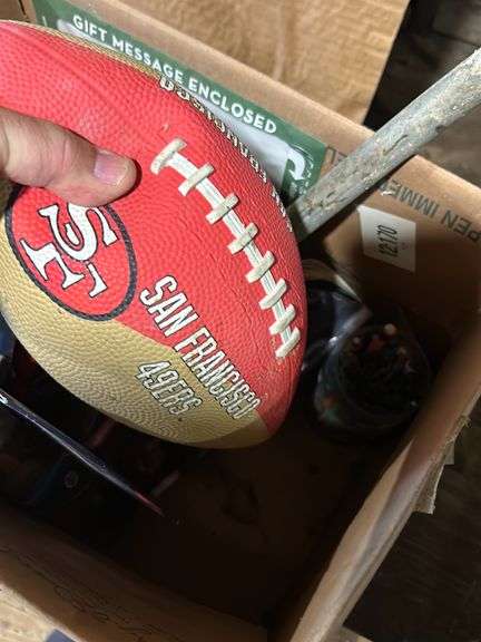 Sports lot -nascar and football with mags