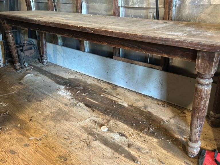 Exceptional old farm table