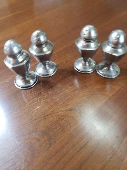 Sterling silver s/p shakers 2