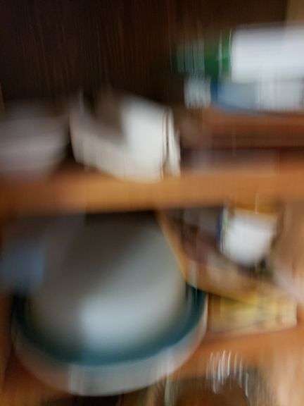 Contents of cabinet
