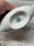 Homer Laughlin gravy-Poker cups-Sugar and creamer set