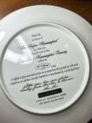 Set of 6 Beautiful Hummingbird plates signed and #ed -see all photos