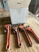 Lot pipe wrenches