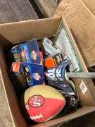 Sports lot -nascar and football with mags