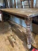 Exceptional old farm table