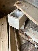 Plywood-sandstone edging-misc corner lot section