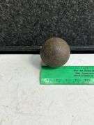 Old steel musket ball