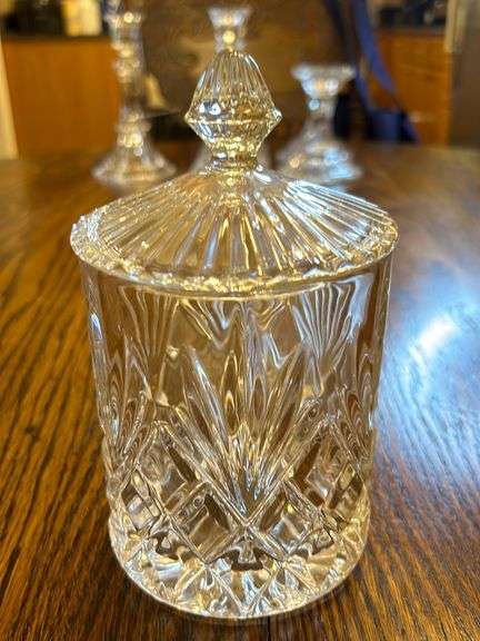 Crystal ice bucket