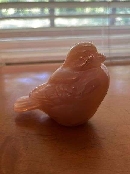 Fenton glass paperweight