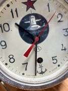 Look it up ! SOVIET RUSSIAN VOSTOK BOAT/SHIP SUBMARINE NAVY CLOCK  /KEY (running  keeps time)