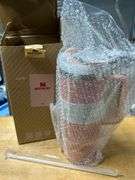 NEW ! PINK Thermal travel cup/glass in orig box