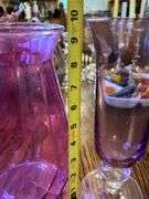 3 large Glass vases
