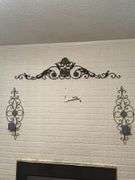 Metal wall decor and beautiful picture