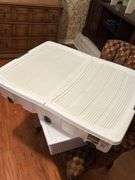 Under bed storage -storage container with newspaper memorabilia