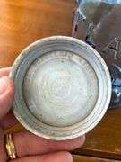 Very RARE ATLAS BLUE Block letter Strong  Shoulder quart