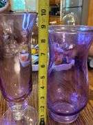3 large Glass vases