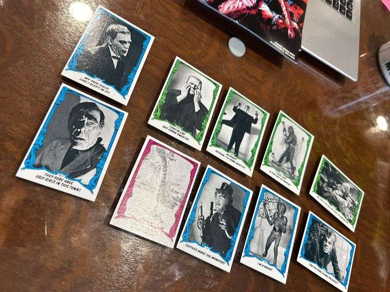 10-1980 orig. you’ll die Laughing MONSTER CARDS-RARE FIND IN THIS CONDITION
