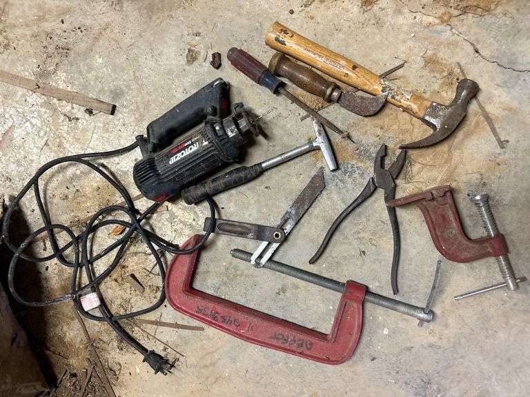 Roto-zip-clamp-hammer-and more -see photos
